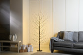 Festive Twig Trees Festive Christmas 120cm Lit Twinkling Microdot Tree - White